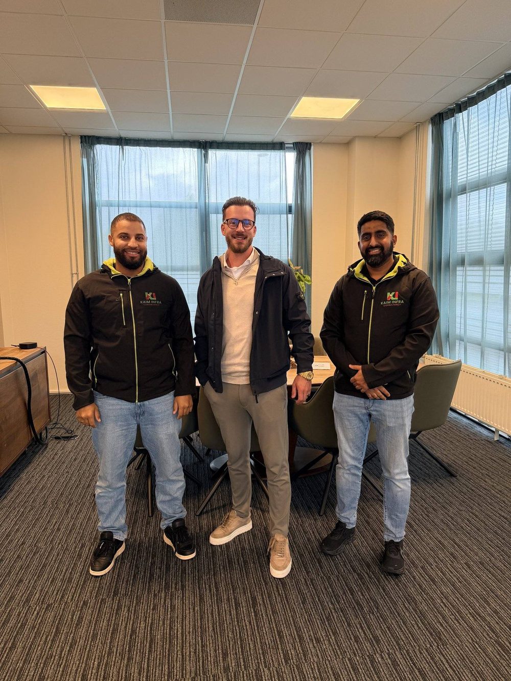 Het team van Kaïm Infra